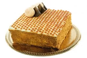 Russian honey cake.