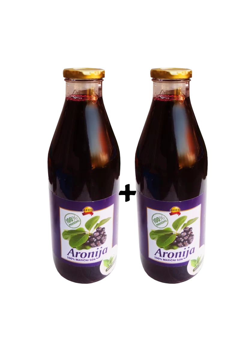 Angebot-100% Fruchtsaft Aronia 2pak -20% Einsparung
